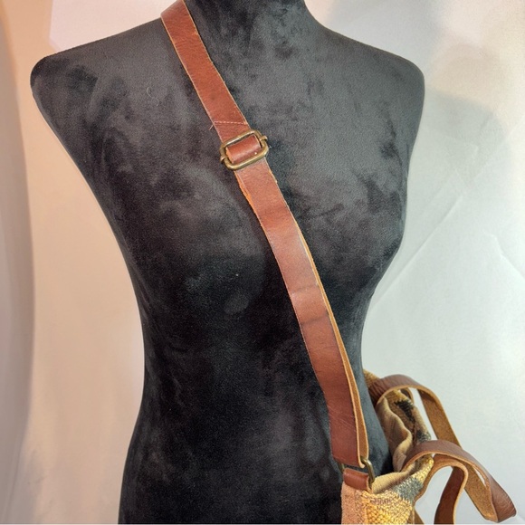 Vintage Denim & Supply Ralph Lauren Tote Bag  RARE Find UNISEX Bohemian - Picture 5 of 11